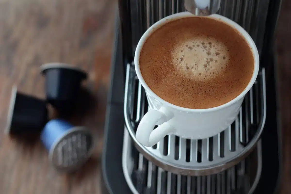 grains machine café capsules dosettes torréfaction tasse boisson compatible qualité nespresso