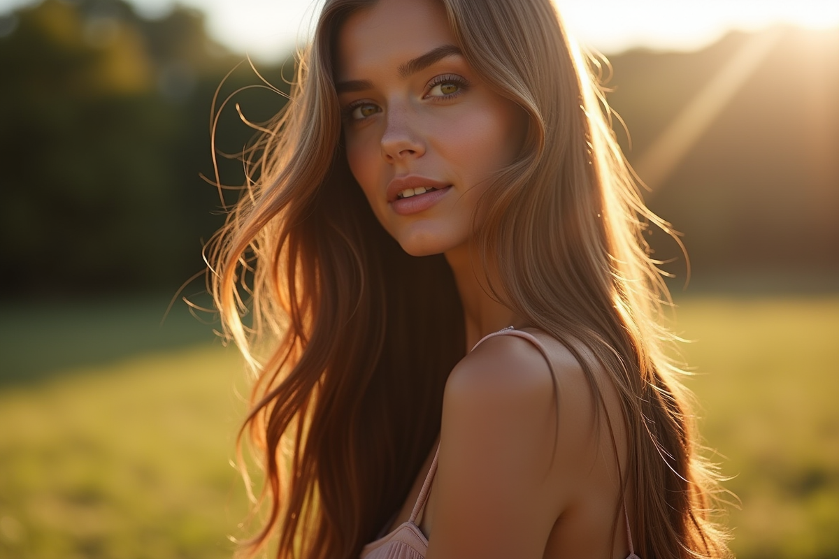 cheveux lisses