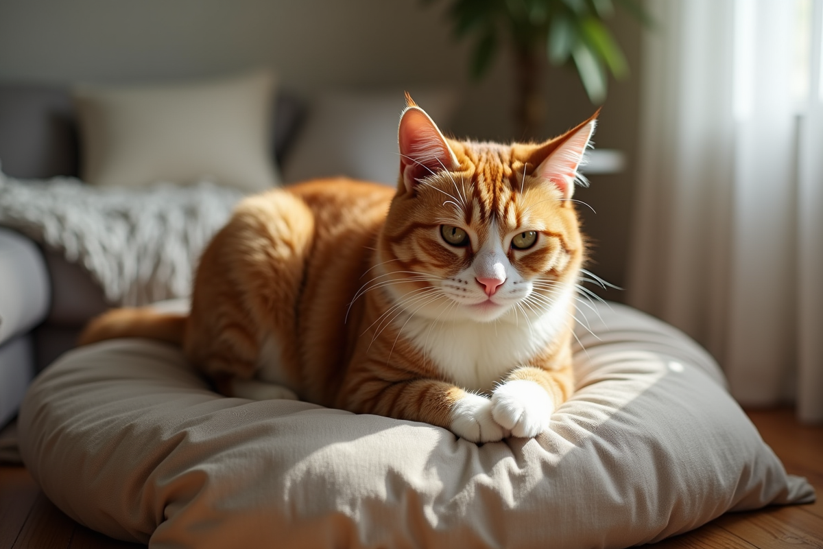 coussin chat