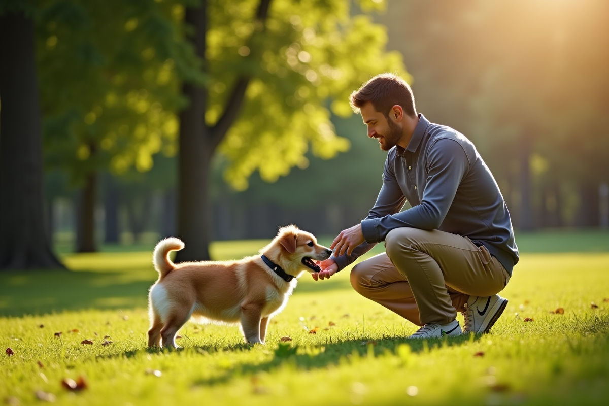 chiot aboiement