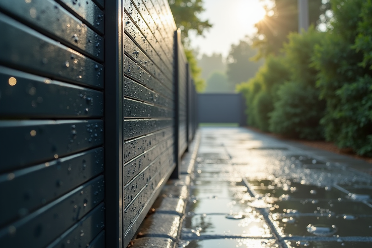 portillon aluminium